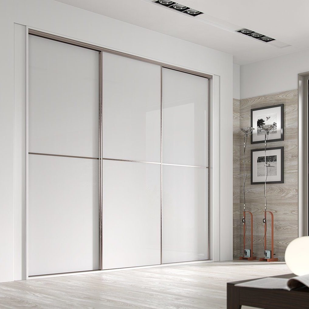 шкаф в прихожую белый матовый